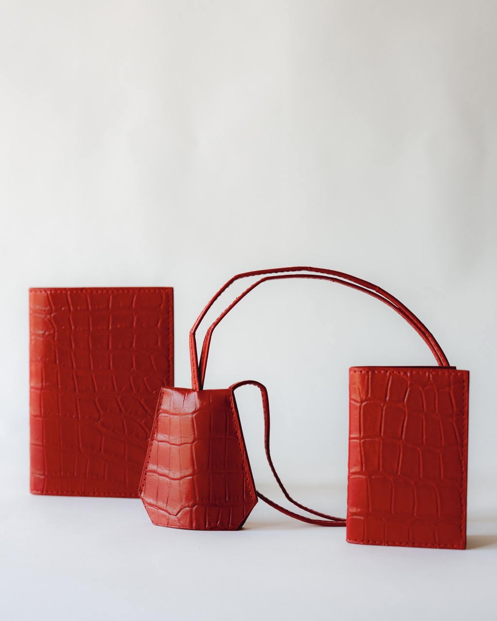 Bell Bag Engine Red Croc